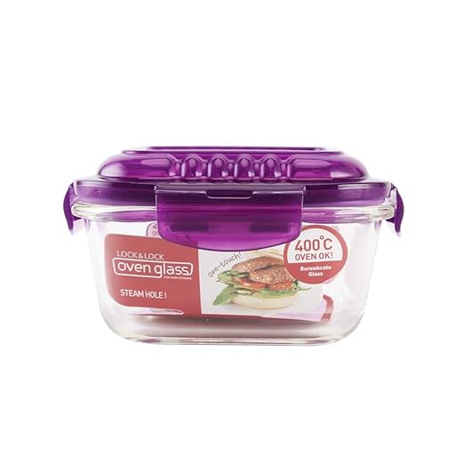 ZL-Porta alimentos Agujero de Vapor Recipiente de Vidrio ...