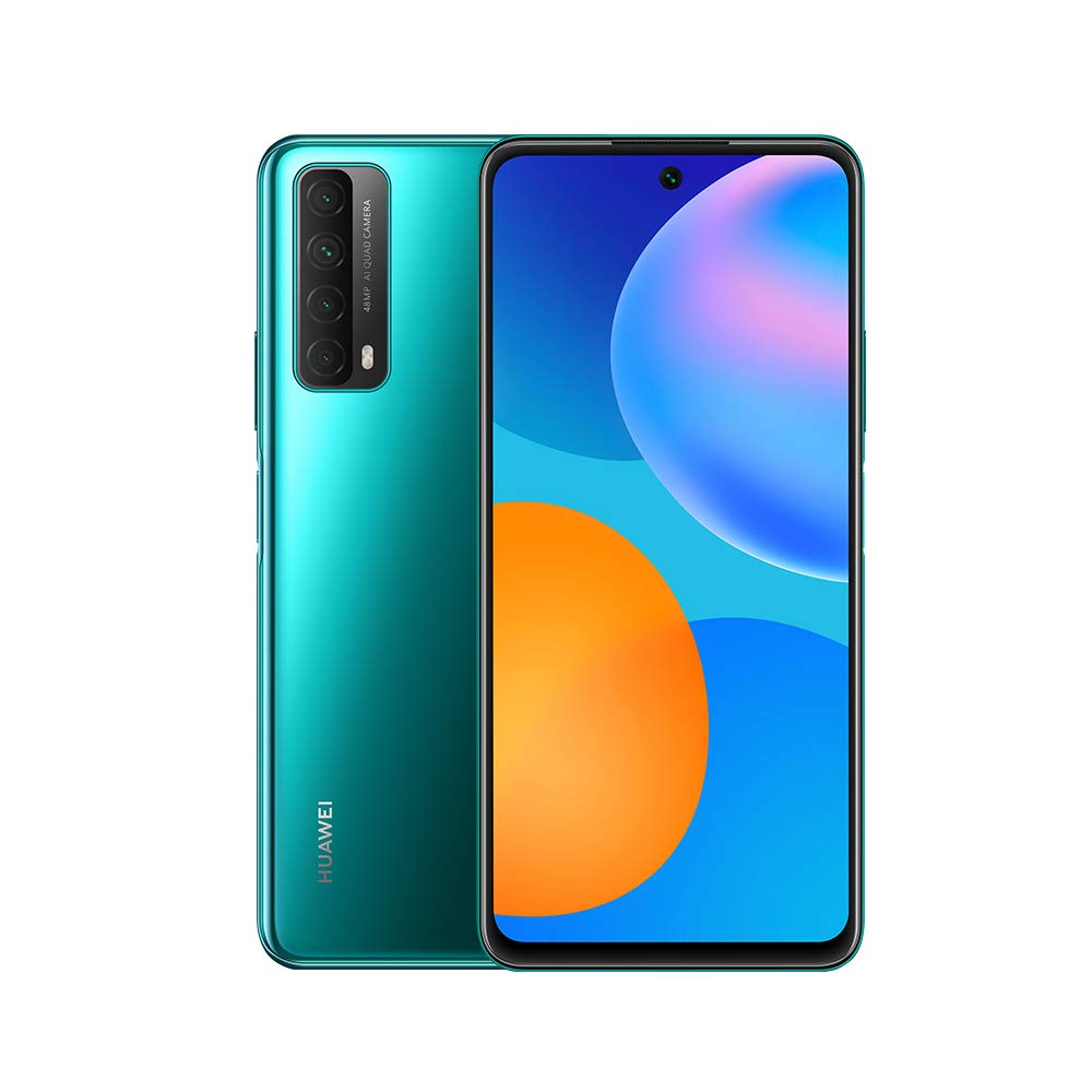 HUAWEI P smart 2021 Smartphone, 22.5W HUAWEI SuperCharge, 5000mAh battery, 48 MP Quad AI Camera, 6.67" FHD+ Display, 4 GB RAM, 128 GB ROM, Crush Green