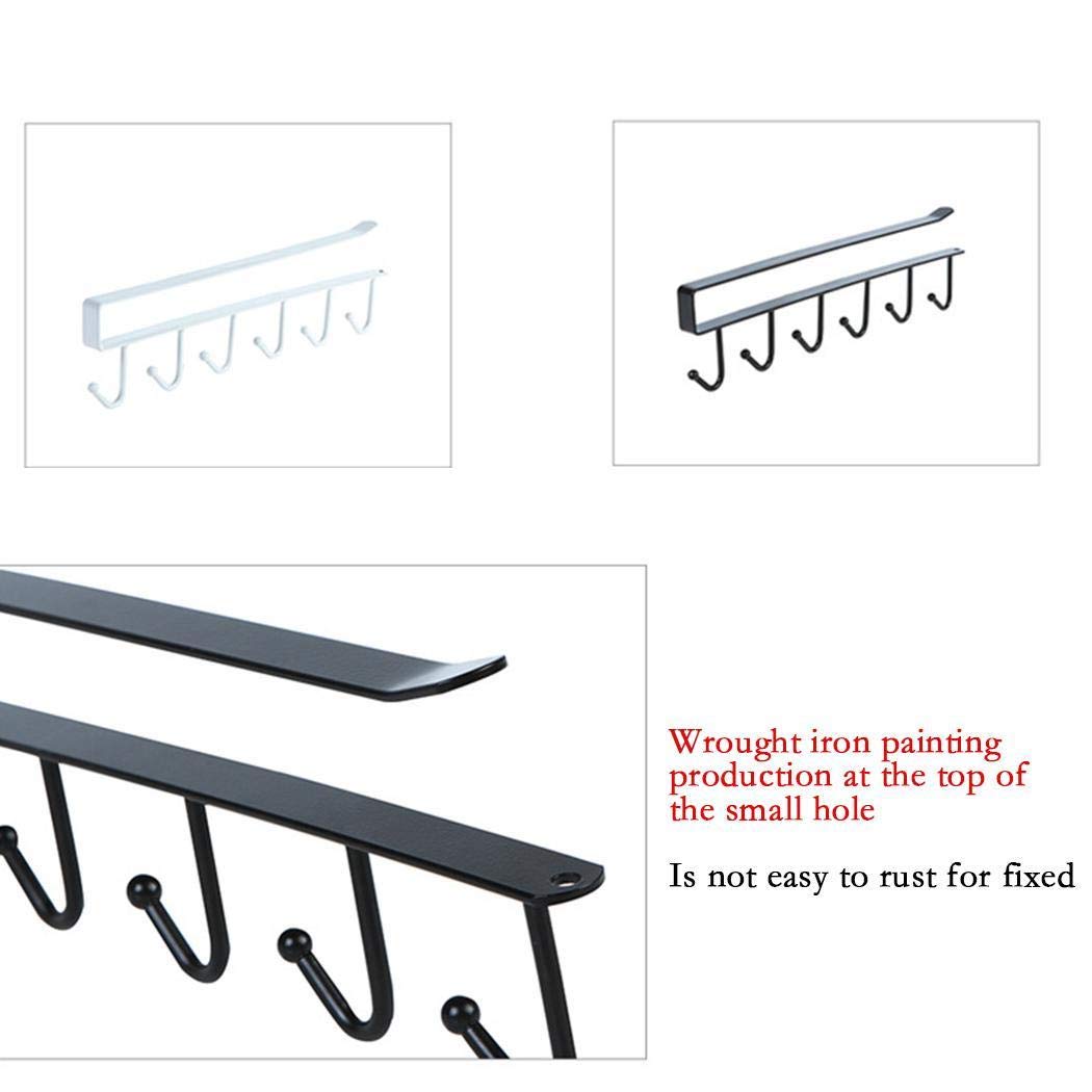 UpBeauty New Iron Multi-Function Kitchen Cabinet Organized Hook Utility Hooks