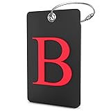 Luggage Tag Initial - Fully Bendable Tag