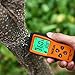 Tacklife Wood Moisture Meter WM01 LCD Digital Damp Meter Detector for To Measure the Percentage of Water in Firewood, Furniture, Floor, Cordwood and Trees, Range 2%~ 70% RH