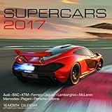 Supercars 2017: 16-Month Calendar September 2016 through December 2017