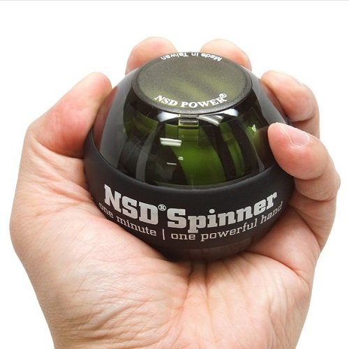 NSD Power AutoStart Spinner Gyroscopic Wrist and Forearm Exerciser with Auto Start Feature image