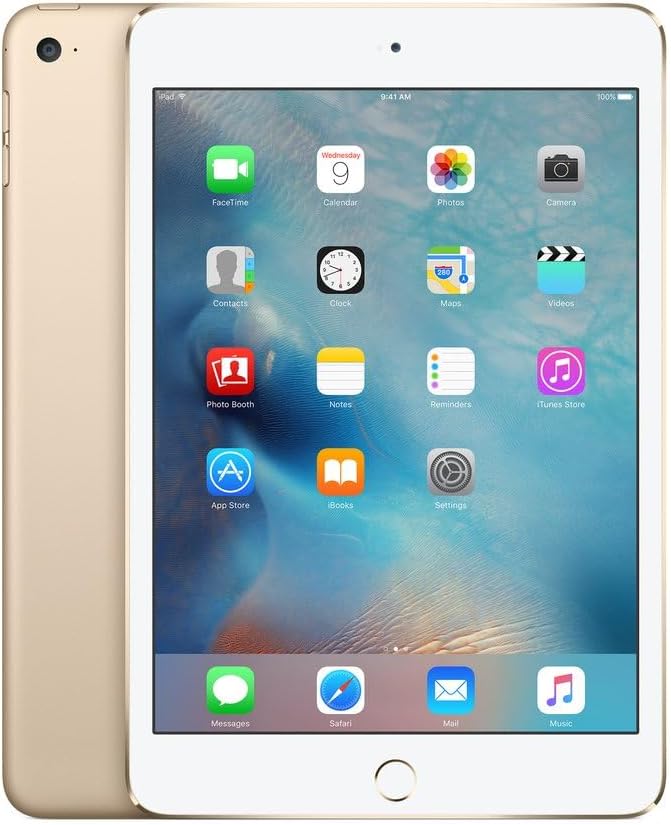 Apple iPad Mini 4 64GB Wi-Fi Gold Tablet