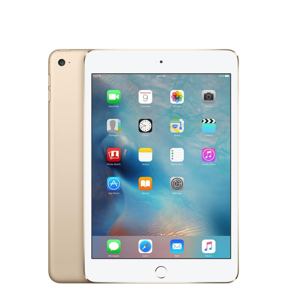 Apple iPad Mini 4 64gb Wi-Fi - Gold (Renewed)