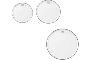 Remo PP-1420-BE Emperor Clear Tom Drumhead Pack - 10", 12" & 16"