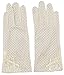 Lovful Women's Outdoor Uv Protection Cotton Anti-skid Driving Gloves,Beige
