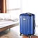 Goplus Expandable Carry On Luggage, 20-inch ABS Hardside Travel Bag, Lightweight Trolley Suitcase with Spinner Wheels