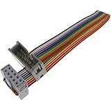 HQ 2x5 10 pins IDC Male to Female JTAG ISP Cable