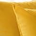 MIULEE Pack of 2 Velvet Soft Solid Decorative Square Throw Pillow Covers Set Cushion Case for Fall Sofa Bedroom 16x16 Inch 40x40 Cm Lemon Yellow
