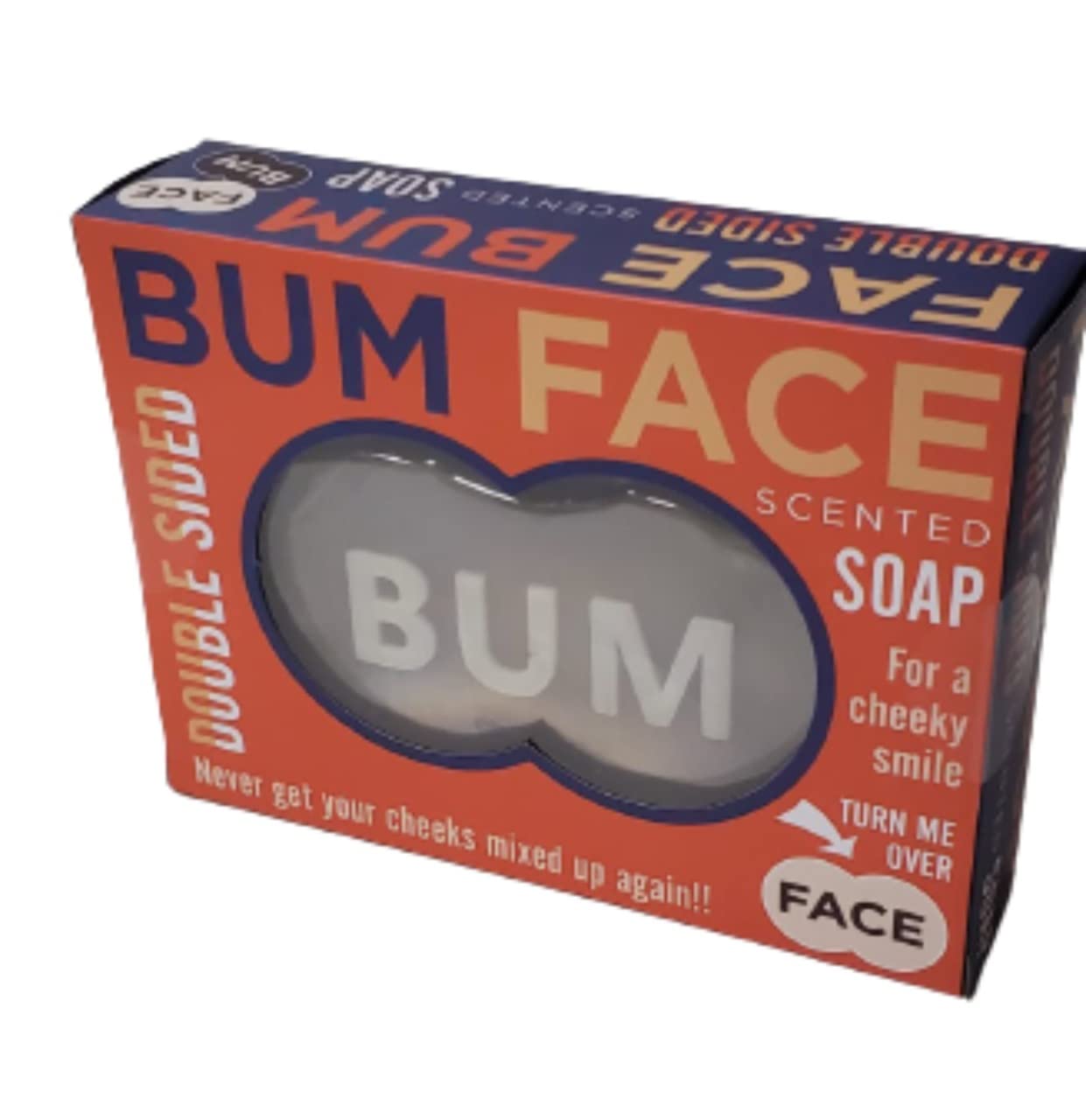 Face Bum Scented Soap Double Sided Bath Soap Bars 150g