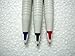 New Original Set of 3 Pentel Japan Stylo Fountain Pen Blue, Red & Black - India