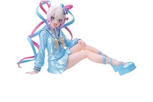 HBGIAY KAngel Figure Original Painting Girl OMGkawaiiAngel-chan Anime Figure 9cm Handmade PVC Statue Sitting Pose Action Figu