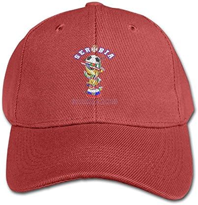 Manyw Caps Kid's Serbai 2018 World Cup Baseball Hats 100% Cotton Adjustable Snapback Curved Hip Hop Caps 4 Colors for Children Youth Boys Girls