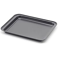 Small Baking Sheets Nonstick Set (9.5inch X 7.1inch)- SS&CC 8 Inch Nonstick Sheet Pan Set for Baking, Carbon Steel…