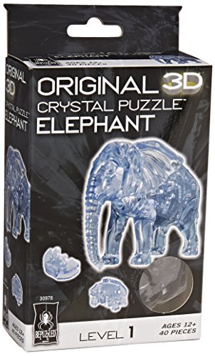 Original 3D Crystal Puzzle - Elephant