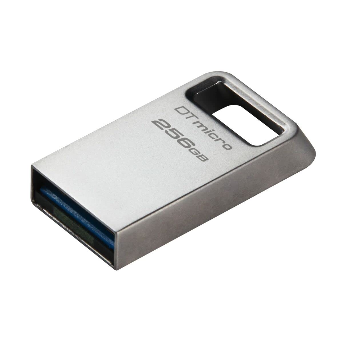 Kingston DataTraveler Micro USB Flash Drive 256GB 200MB/s Metal USB 3.2 Gen 1 - DTMC3G2/256GB