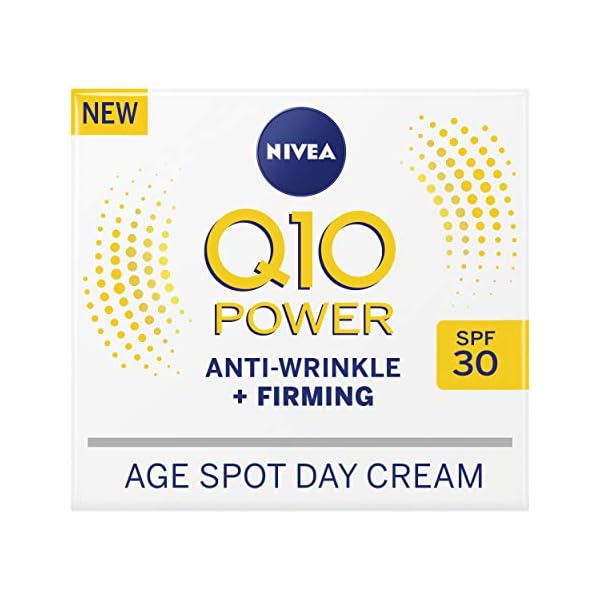 NIVEA-Q10-Power-Anti-Wrinkle-Firming-Age-Spot-Day-Cream-SPF30-50-ml-Anti-Ageing-Face-Cream-with-Creatine-Q10-Reduces-the-Appearance-of-Wrinkles NIVEA Q10 Anti-Wrinkle Power Protecting Day Cream SPF 30 (50ml), Anti-Wrinkle Face Cream with Skin Identical Q10 and…