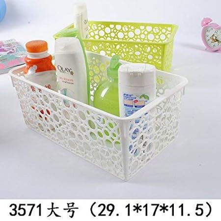 Umccy Storage Basket Storage Basket Cd Storage Blue Plastic Basket