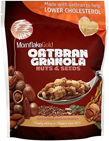 Mornflake Oatbran Granola Nuts & Seeds (500g) - Pack of 2