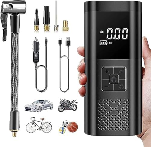 Tire Inflator Portable Air Compressor, Max 150 PSI Electric Air