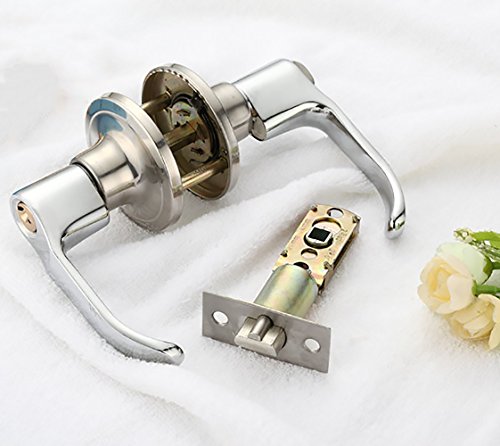Lever door handle lock, for use of entry, passage, and …