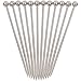 Stainless Steel Cocktail Picks, Regular Length, 4