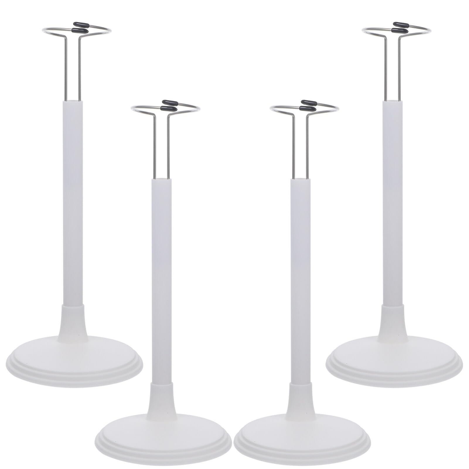 NUOBESTY 4pcs Creative Doll Support Frame Portable Bear Stand Storage Rack for Living Home