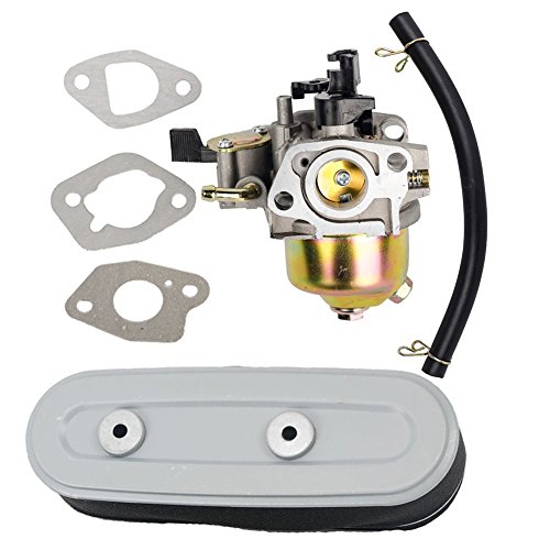 HIFROM Carburetor carb Replace for Honda GXV120 GXV140 GXV160 HR194 Lawn Mower 16100-ZE6-W01 with Air filter for GXV160 HR216 HRU216 17211-ZE7-W03
