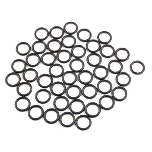uxcell 50x NBR 14mm x 2mm Hole Sealing O Rings Gaskets Washers for Mechanical