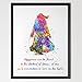 Dignovel Studios 11X14 Dumbledore Harry Potter Inspired Watercolor illustration Quote Art Print Wall Art Poster Home Decor Art N334
