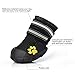 Fantastic Zone Waterproof Dog Shoes Non-Slip Dog Boots for Various Size 4pcs