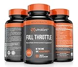 FULL THROTTLE #1 Most Potent & Powerful Male Supplement Pills Ideal For Men! EXTRA STRENGTH SIZE FORMULA with L Arginine, Maca, Tongkat Ali, Ginseng, Muira Puama, Tribulus + Increase Power & Drive