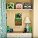 Minecraft Creeper Inside Wall Decal Plus Pig and Cow (Set of 3)