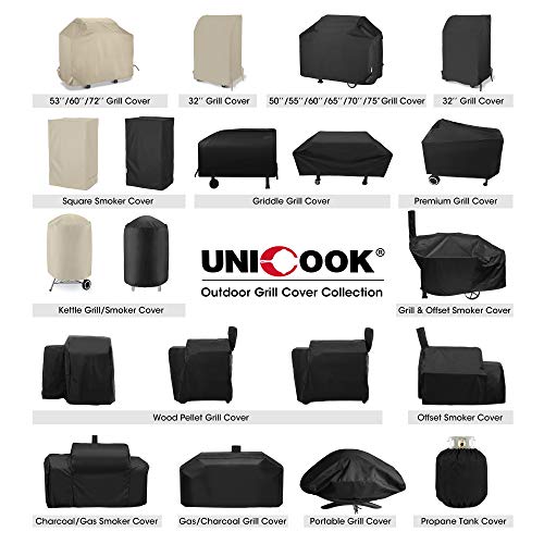 image for UNICOOK Outdoor 2 Burner Gas Grill Cover32 Inch Heavy Duty Waterproof 