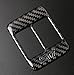 Eppar New Carbon Fiber Seat Heat Button Cover 1PC for Subaru BRZ 2012-2016 (with Seat Heat)