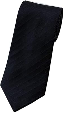 Amazon アウトレット ジョルジオ アルマーニ アルマーニ ネクタイ Giorgio Armani メンズ エンポリオ アルマーニ ジャガード デザイン ストライプ シルク100 ブラック Giorgio Armani シューズ バッグ