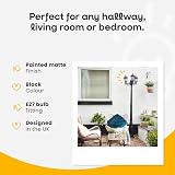 MiniSun Traditional Victorian 1.95m Outdoor Lamp Post Light Black 3 Way 15W LED view 3
