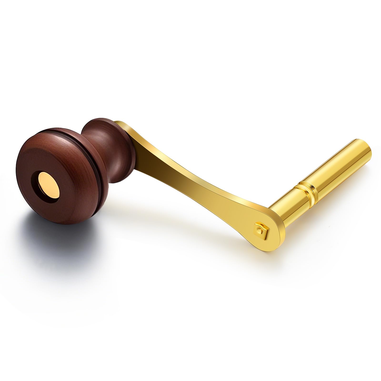 Photo 1 of Colingmill Grandfather Clock Winding Key Crank Winder, 4mm I. D. Key for Clock Crank Manual Winding Tool Brass Made