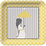 Mod Baby Shower Luncheon Plate 7