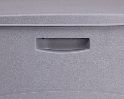 Kissenbox Auflagenbox Gartentruhe Karisma 270 Liter grau abschließbar – Bild 6