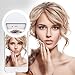 Leadpo l180 Upgraded Version Leadpo Selfie Ring Light 3-Level Brightness 36 LED for iPhone Samsung Galaxy Sony, Motorola and Other Smart Phones, Clips On Night Ring Fill Light, White