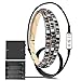 Led Light Strip Sunsbell LED Rope Strips 5050 SMD Battery Powered Led Strip - Waterproof Flexible Strip Light with Controller (200cm/6.56ft, RGB)