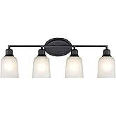 ML Lighting Amberle 4-Light Vanity Matte Black