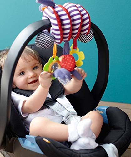Jouet Spirale Bebe Jouet Poussette Avec Hochet Bebe Et Anneau Dentition Bebe Pour Spirale Lit Poussette Landau Jouet Peluche Suspendu Pendaison Jouet Bebe Enfant Fille Garcon Jouet Etuca Jouets Pour Poussettes Jeux Et
