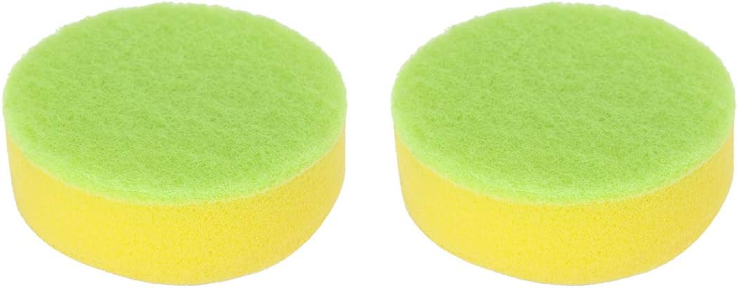 VIGAR Set of 2 Replacement Sponge Head for Washing Up Brush Grey