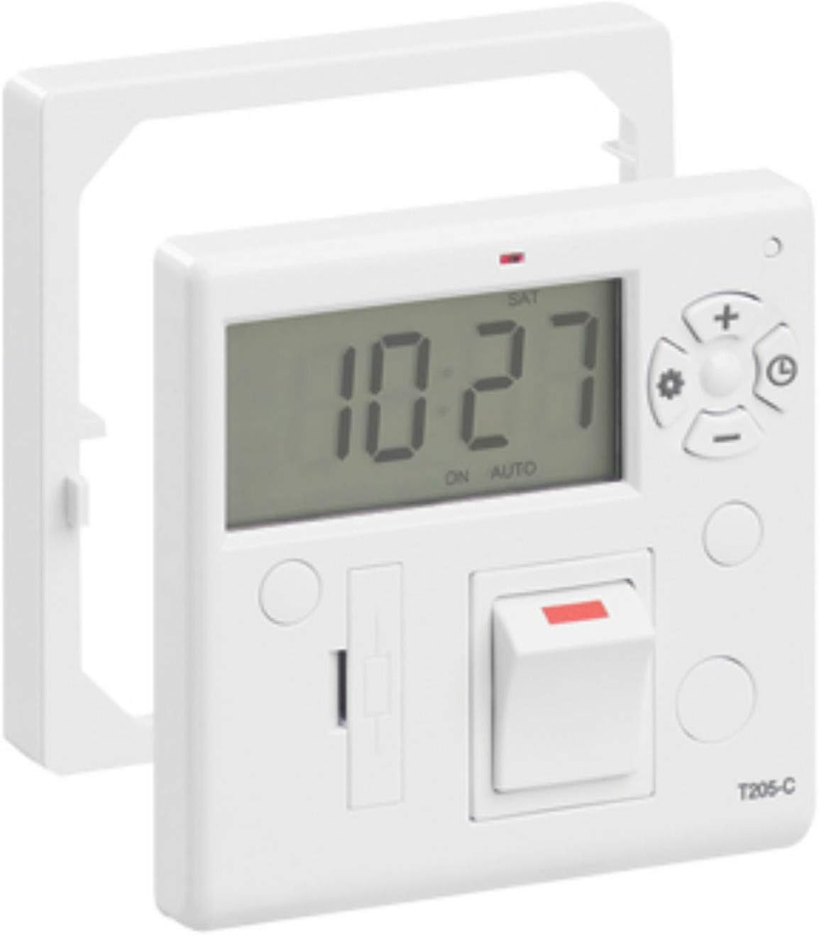 Greenbrook T205-C Fused Timer Spur Switch Connection Unit 7 Day, Multicolor
