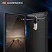 Huawei Mate 9 Case, Ranyi [Carbon Fiber Series] [Accent Texture] [Shock-Absorption] Premium Hybrid Carbon Fiber Slim Flexible Case Cover for Huawei Mate 9 5.9 inch (2016), black