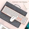 Jelly-Comb-Wireless-USB-Keyboard-and-Mouse-Combo-24G-Wireless-Rechargeable-Keyboard-and-Mice-Qwerty-UK-Layout-with-USB-Receiver-for-PC-Laptop-Computer-with-Windows-System-Rose-and-Gold Jelly Comb Wireless USB Keyboard and Mouse Combo, 2.4G Wireless Rechargeable Keyboard and Mice Qwerty UK Layout with USB…