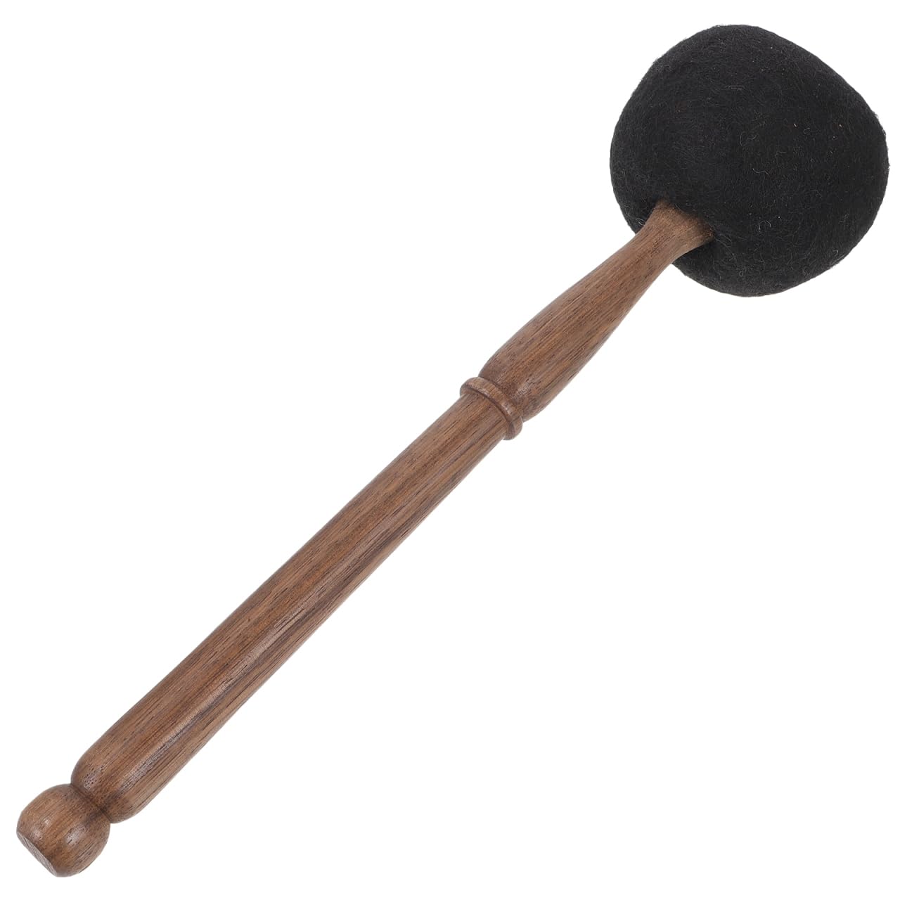 SAFIGLE Felt Head Singing Bowl Mallet 11 Inch Wooden Handle Tibetan Sound Bowl Striker for Meditation Sound Therapy and Relaxation Accessory